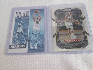 Prizm & Hoops Stephen Curry Cards...