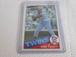 1985 Topps Kirby Puckett Rookie Car...