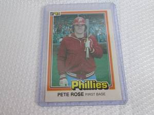1981 Donruss Pete Rose Card...
