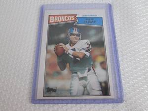 1987 Topps John Elway Card...