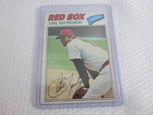 1977 Topps Carl Yastrzemski Card...
