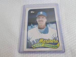 1989 Topps Randy Johnson Rookie Car...
