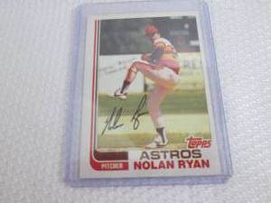 1981 Topps Nolan Ryan Card...
