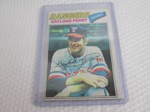 1977 Topps Gaylord Perry Card...