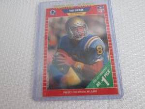 1989 ProSet Troy Aikman Rookie Card...