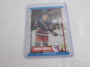 1989-90 O-Pee-Chee Brian Leetch Roo...