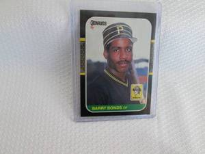 1987 Donruss Barry Bonds Rookie Car...