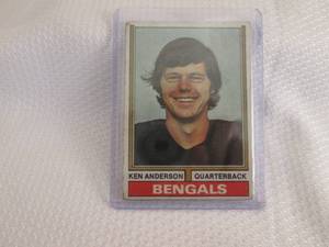 1974 Topps Ken Anderson Card...