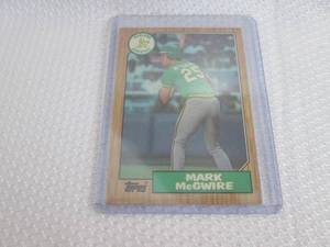 1987 Topps Mark McGwire Card...