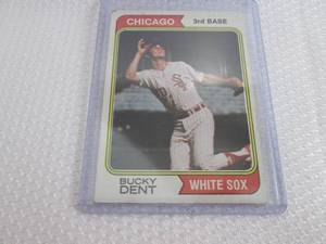 1974 Topps Bucky Dent Card...