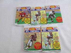 5-1990 Score Football Series 2 Pack...
