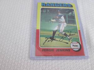 1975 Topps Fergie Jenkins Card...