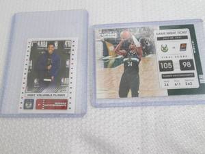 2021-22 Contenders & Panini Giannis...