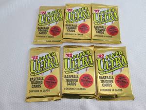 6-1992 Fleer Ultra Baseball Series ...