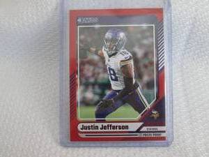 2024 Donruss Justin Jefferson Red P...