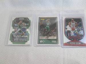 2021-22 Prizm & Panini Jayson Tatum...