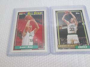1992-93 Topps Larry Bird Cards...