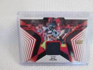 2025 Score Nico Collins Patch Card...