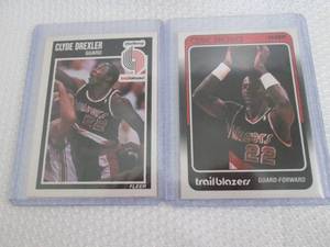 1988-90 Fleer Clyde Drexler Cards...