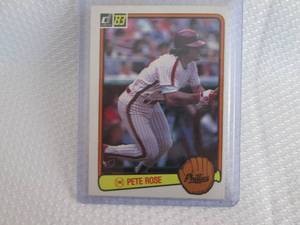 1983 Donruss Pete Rose Card...
