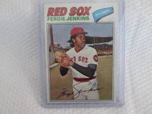 1977 Topps Fergie Jenkins Card...