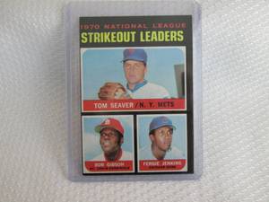 1971 Topps Seaver, Gibson & Jenkins...
