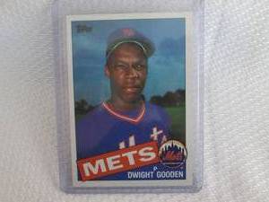 1985 Topps Dwight Gooden Rookie Car...