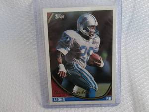 1993 Topps Barry Sanders Gold Card...