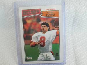 1987 Topps Steve Young Card...