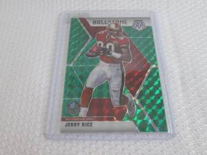 2020 Mosaic Jerry Rice Green Prizm...