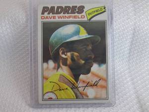 1977 Topps Dave Winfield Card...