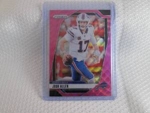 2024 Prizm Josh Allen Pink Prizm Ca...