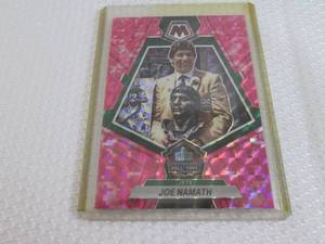 2024 Mosaic Joe Namath Pink Prizm C...