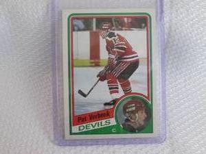1984-85 Topps Pat Verbeek Rookie Ca...