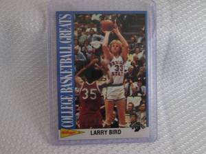 1992 Kelloggs Larry Bird Card...