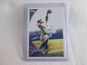2010 Topps Mickey Mantle Card...