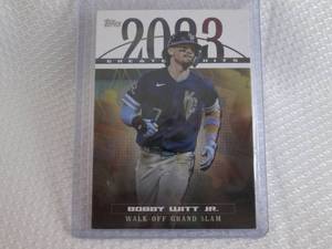 2023 Topps Bobby Witt JR Card...