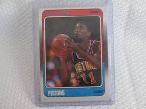 1988-89 Fleer Isiah Thomas Card...