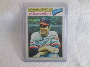1977 Topps Gaylord Perry Card...