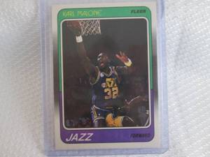 1988-89 Fleer Karl Malone Card...