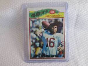 1977 Topps Jim Plunkett Card...