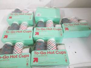 7 Packs of 8 hot or cold cups with ...