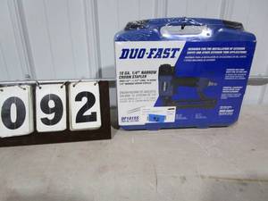 Duo-Fast 18 Gauge Crown Stapler