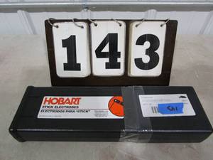 Hobart Stick Electrodes #7018