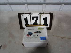 Wood Power Winch Rocker Arm Switch