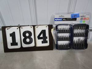 Kobalt 40 Pc Screwdriver Bit Set