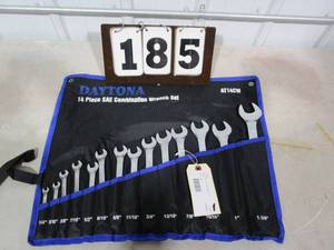 Daytona 14 pc SAE Combination Wrench Set