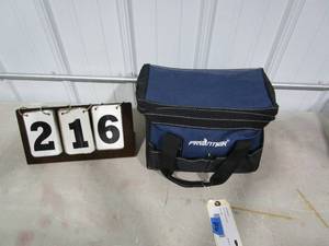 Frontier 12 Flat Zipper Top Tool Bag