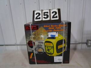 Power Train Silent Series Dual Fuel Generator