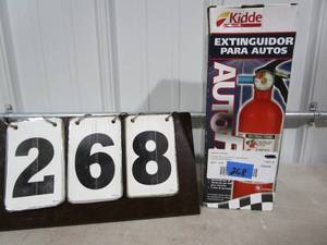 Kidde Auto Fire Extinguisher